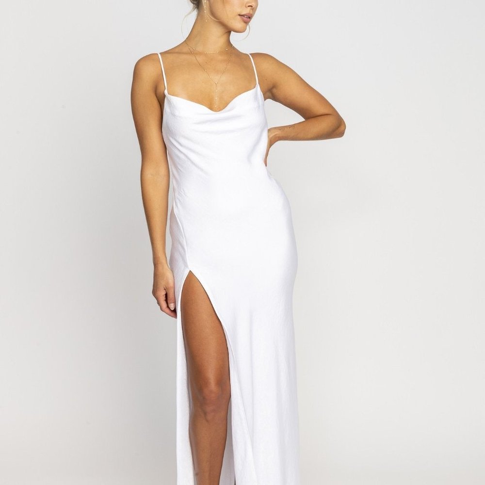 River Slip in Ivory Wedding Dress NWT